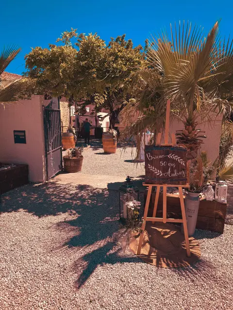 L’entrée du petit patio